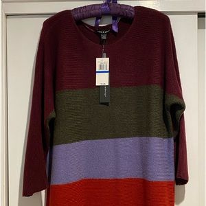 Long tunic length sweater NWT